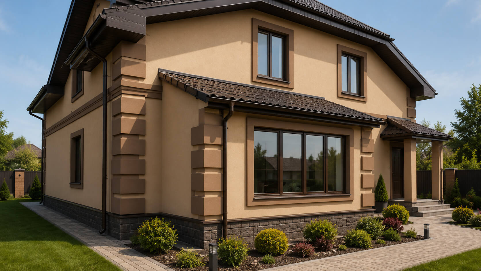 Мокрый фасад